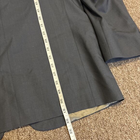 Christian Dior Monsieur USA Wool Sport Coat Mens 41R Grey Blazer Suit Jacket - Picture 9 of 12
